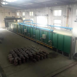 隧道式焙燒爐_隧道式模殼焙燒爐