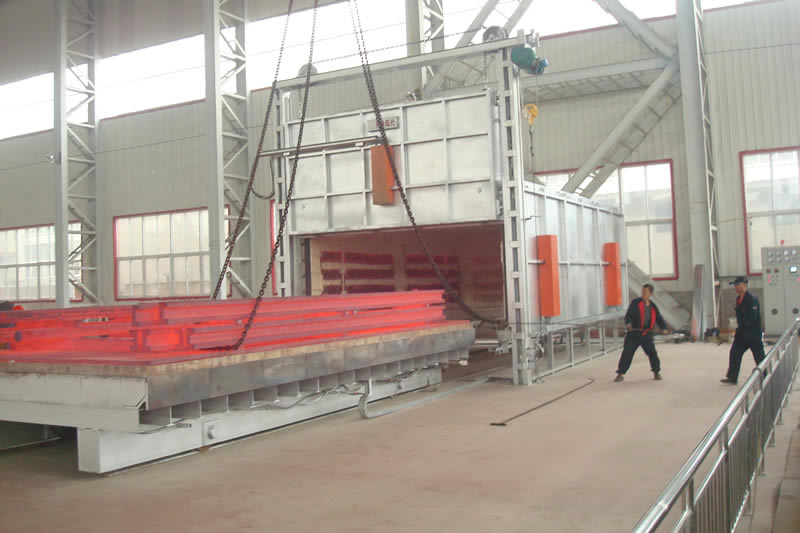 臺(tái)車(chē)式電阻退火爐