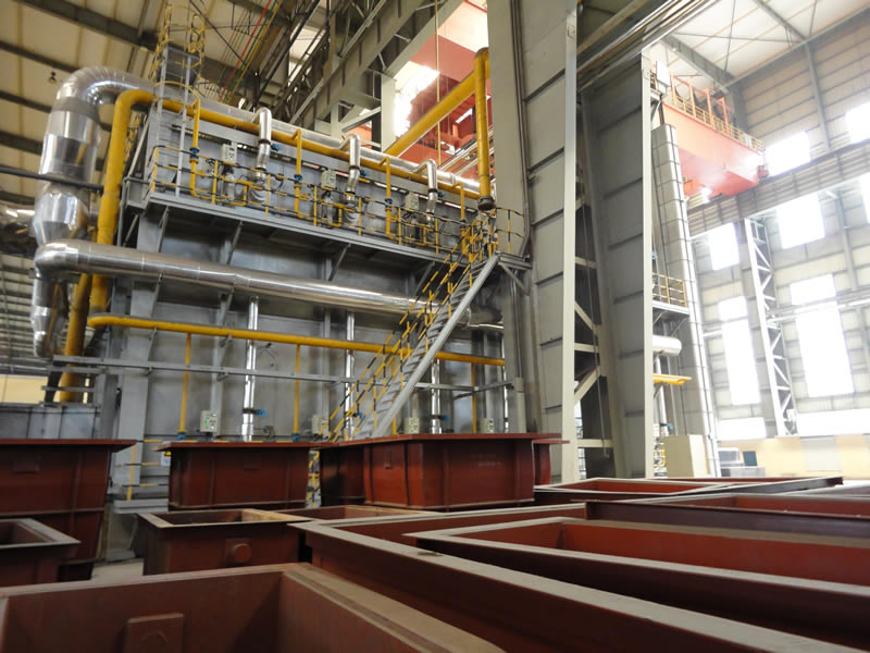 臺(tái)車式燃?xì)馔嘶馉t